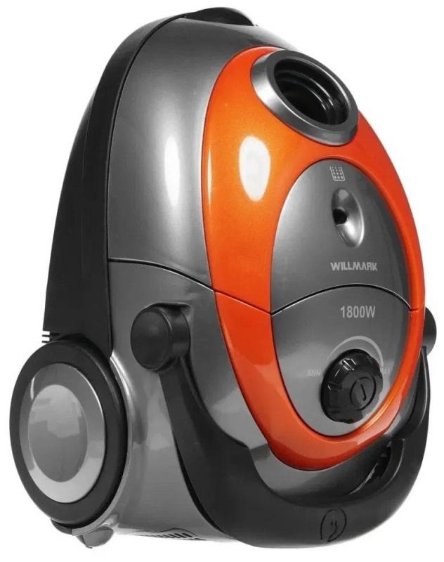 Пылесос WILLMARK VC-1842DB (мешок для сбора пыли, 1800Вт)