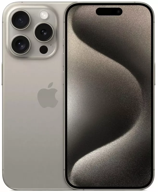 Смартфон Apple iPhone 15 Pro 256Gb, A3101, титан