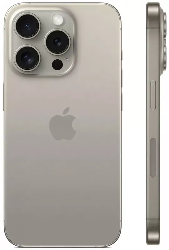 Смартфон Apple iPhone 15 Pro 256Gb, A3101, титан
